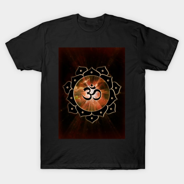 Om Lotus T-Shirt by MCAshe spiritual art 